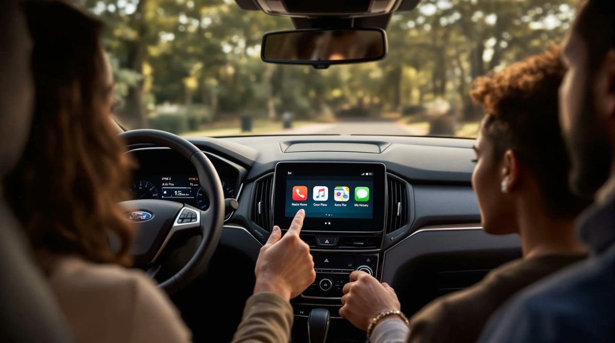 mysafestcar's tweet photo. Unlock iPhone in your Ford with Sync 3 Apple CarPlay! Setup, features, fixes &amp; guide. Drive connected &amp; safe! #Sync3 #AppleCarPlay #Ford #CarTech
https://t.co/y9wXWgu1MN https://t.co/lB0X4cZOHp