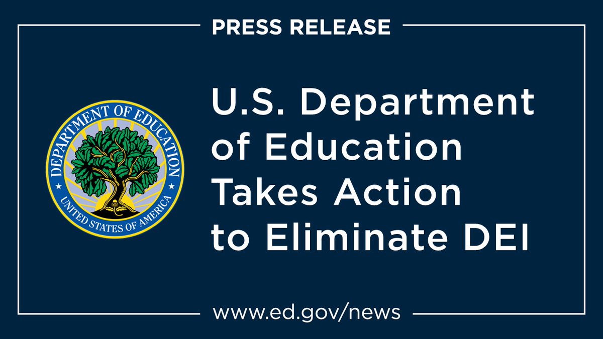 U.S. Department of Education tweet media