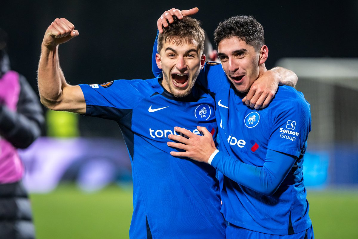 RFSDaily's tweet photo. 🥹 KAS PAR VAKARU! KAS PAR EMOCIJĀM! KOPĀ MĒS RAKSTĀM VĒSTURI! 💙🤍 https://t.co/IQsCRdzLaT