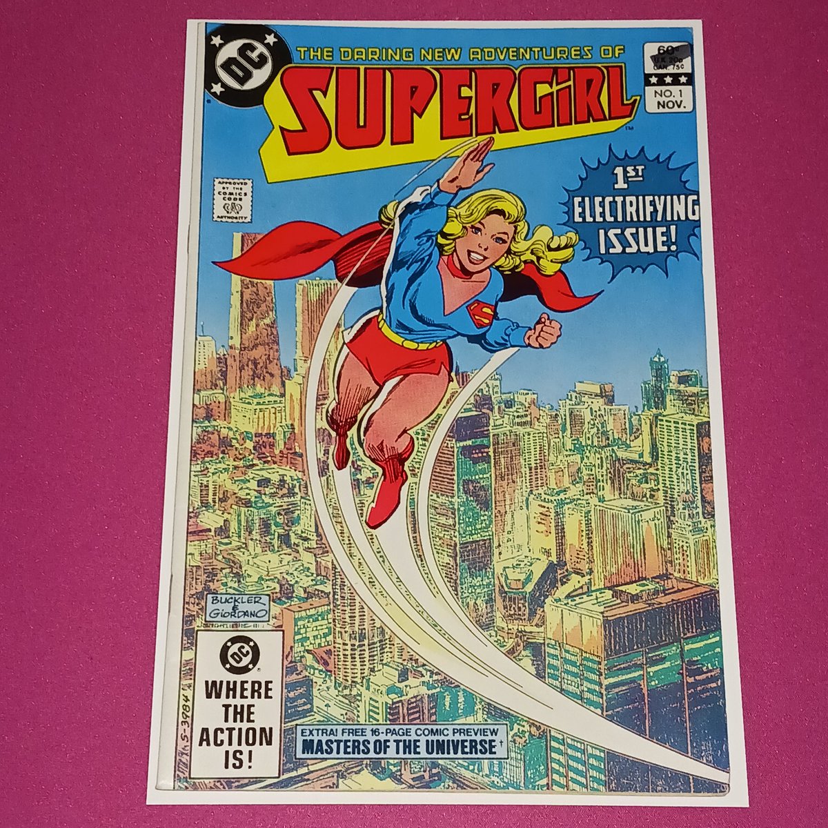kpop_junki's tweet photo. CBFC's ABC Challenge @cbfcwest @The_Low_Grades
#abcsofcomicswiththecbfc
Day 22 - S for Supergirl
Supergirl #1 (1982)
The Supergirl Storybook (1984) I've had this book wince the movie came out.
#comics #nerds #cbfcwestchapter #cbfc #supergirl https://t.co/f003azwtUB