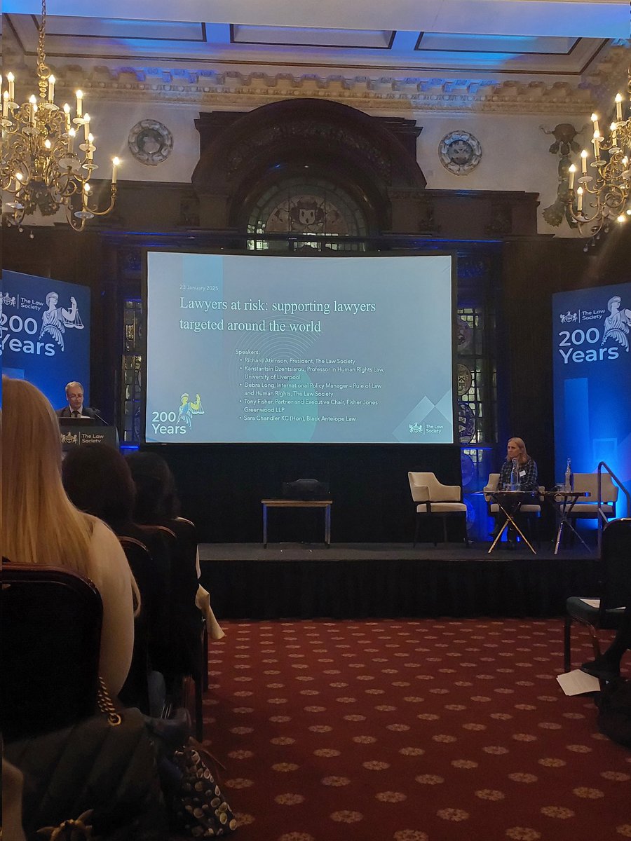 PBI UK (@pbiuk) on Twitter photo ⚖️ Excellent event this evening hosted by <a href="/TheLawSociety/">The Law Society</a> ahead of the International Day of the Endangered Lawyer, highlighting the risks lawyers face around the world for upholding the rule of law. ⚖️ Excellent event this evening hosted by <a href="/TheLawSociety/">The Law Society</a> ahead of the International Day of the Endangered Lawyer, highlighting the risks lawyers face around the world for upholding the rule of law.