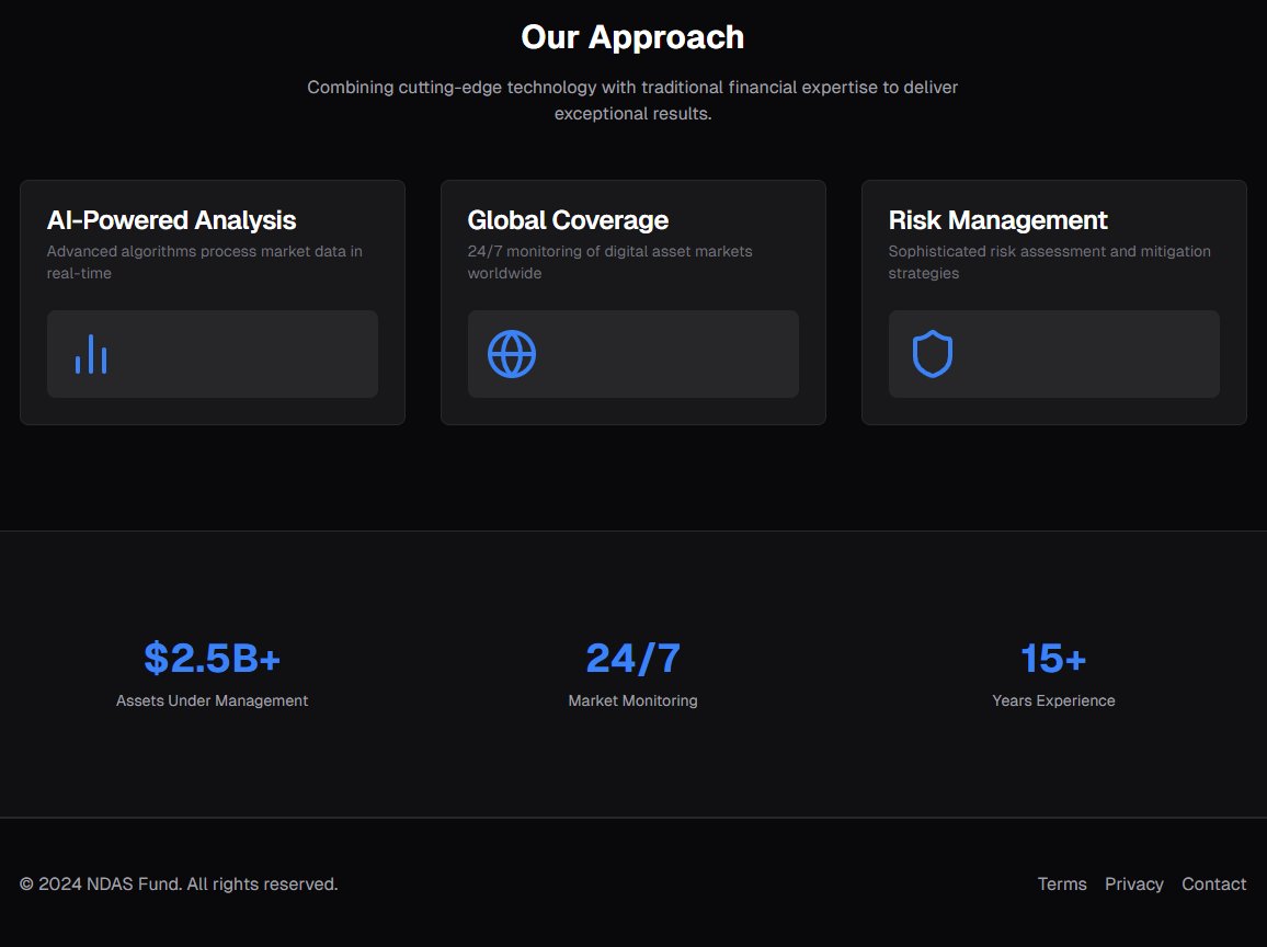 Right now, the $NDAS team is developing an NDAS strategy for an AI hedge fund that will work to maximize investor profits.

Bitcoin is the number 1 goal.
