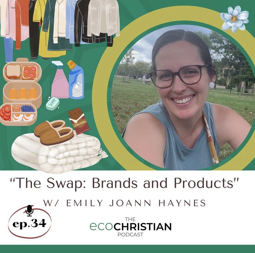 TheEcoChristian's tweet photo. What would you be willing to swap in your life to be more sustainable? Caleb is rejoined by Emily, for an insightful dialogue on products, brands, and the kinds of purchases they make in the effort of living in a better relationship with the Earth. #ecoproducts https://t.co/aFfGYZmYsO
