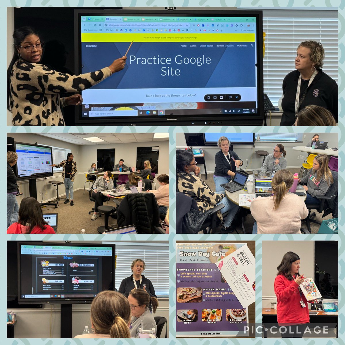 Great day of learning with our Transformers! 🤖 Shifts, unit sites &amp; choice menus with our amazing vets, 💪🏻 &amp; a learning menu just for them to explore new concepts! 🤩 #T2T #bgisdbrightspots #PD #kydlc