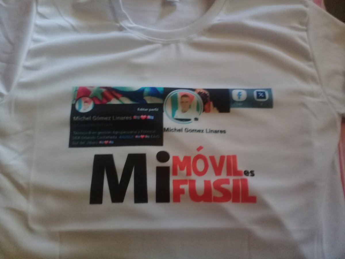 🇨🇺❤🇨🇺 Desde el #SurDelJibaro con mucho orgullo digo y repito.
🇨🇺 Mí Móvil es Mí Fusil 🇨🇺  
#LaSierpe 
<a href="/Carlos_GRguez/">Carlos Gutiérrez Rodríguez</a> <a href="/Olga1066587/">Olga</a> <a href="/OsmelO3/">Osmel O</a> <a href="/idelisis94275/">Idelisis Contreras</a> <a href="/EAIGJ/">EAIG "Sur del Jíbaro"</a> <a href="/Neisymabel/">Neisy Mabel Diaz Muro</a> <a href="/CarlosIsmaelVC/">Carlos Ismael Alvarez</a> <a href="/DeivyPrezMartn1/">Deivy Pérez Martín</a> <a href="/DiazCanelB/">Miguel Díaz-Canel Bermúdez</a> <a href="/DrRobertoMOjeda/">Dr. Roberto Morales Ojeda</a>