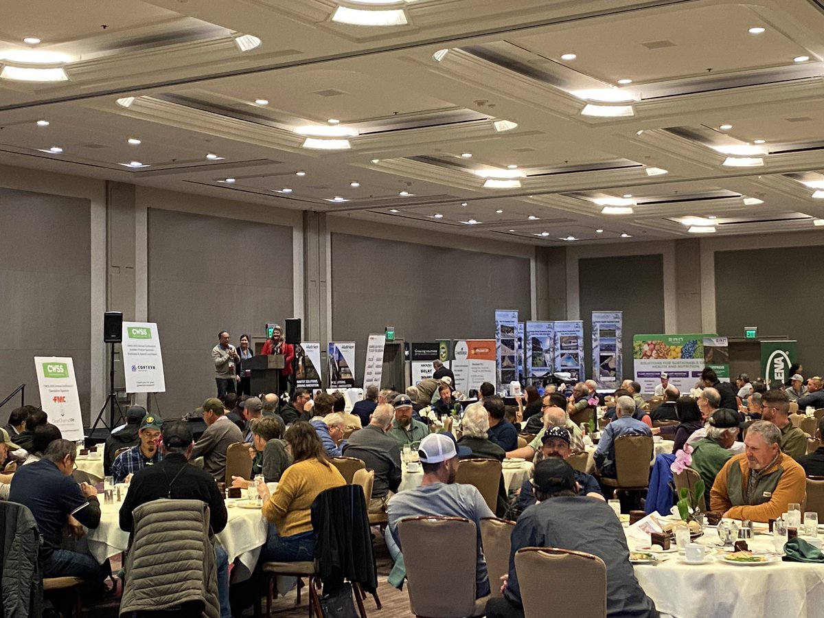 Great day meeting back up with some old friends and presenting at the California Weed Science Society in Sacramento.