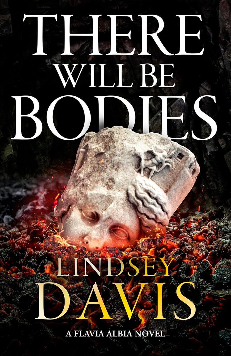 Lindsey Davis (@lindseyd76241) on Twitter photo PRE-ODER NOW!!!
There Will Be Bodies (Flavia Albia) Book 13
amazon.co.uk/There-Will-Bod…
 Ten years after the eruption of Vesuvius, the surrounding countryside lies buried and barren. But the destroyed cities and luxury villas on the Bay of Naples are not utterly lost. PRE-ODER NOW!!!
There Will Be Bodies (Flavia Albia) Book 13
amazon.co.uk/There-Will-Bod…
 Ten years after the eruption of Vesuvius, the surrounding countryside lies buried and barren. But the destroyed cities and luxury villas on the Bay of Naples are not utterly lost.