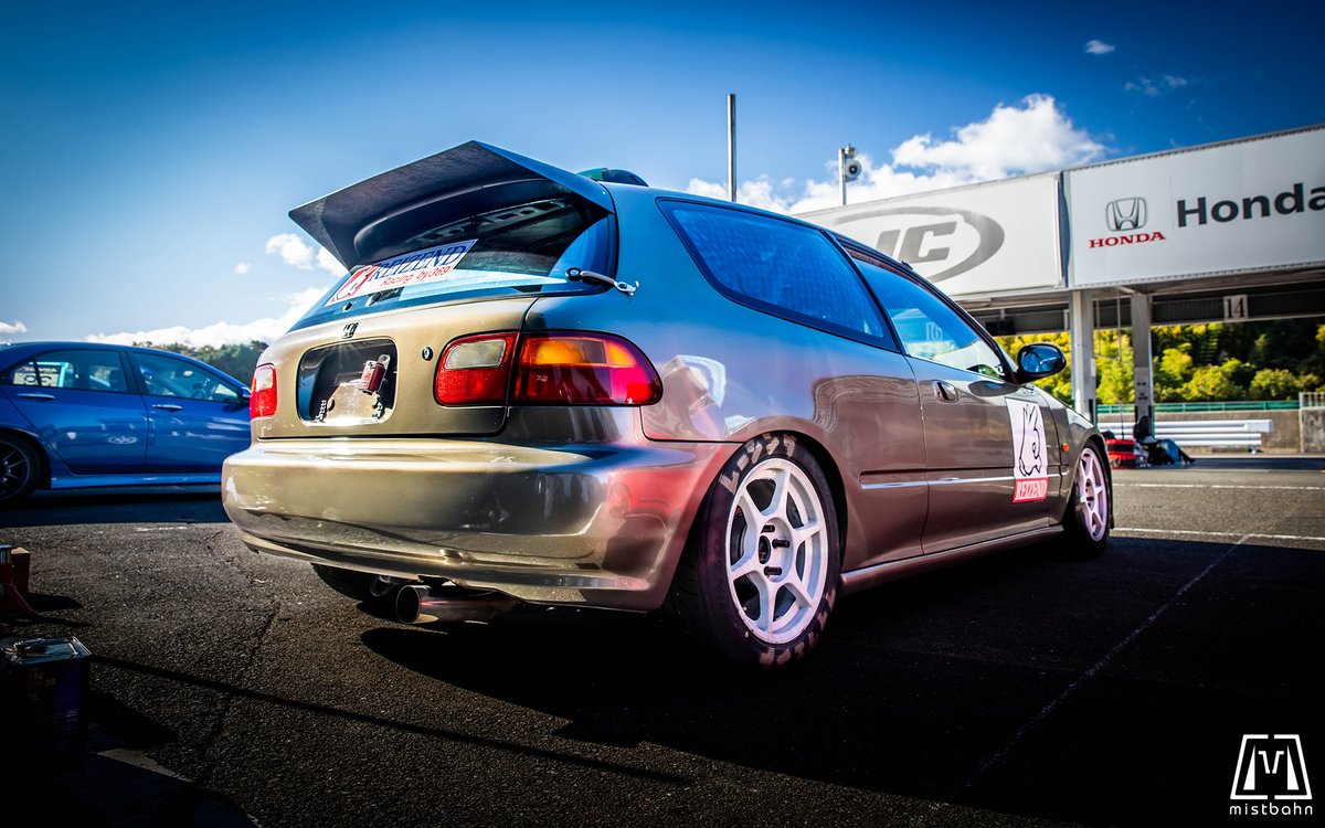 mistbahn's tweet photo. REIZEND Honda EG6 CIVIC SiR

#HAOC #HAOC走行会 #鈴鹿ツインサーキット #鈴鹿ツイン #HondaCivic #ホンダシビック #REIZEND #EG6 https://t.co/yVNT1t0SAp