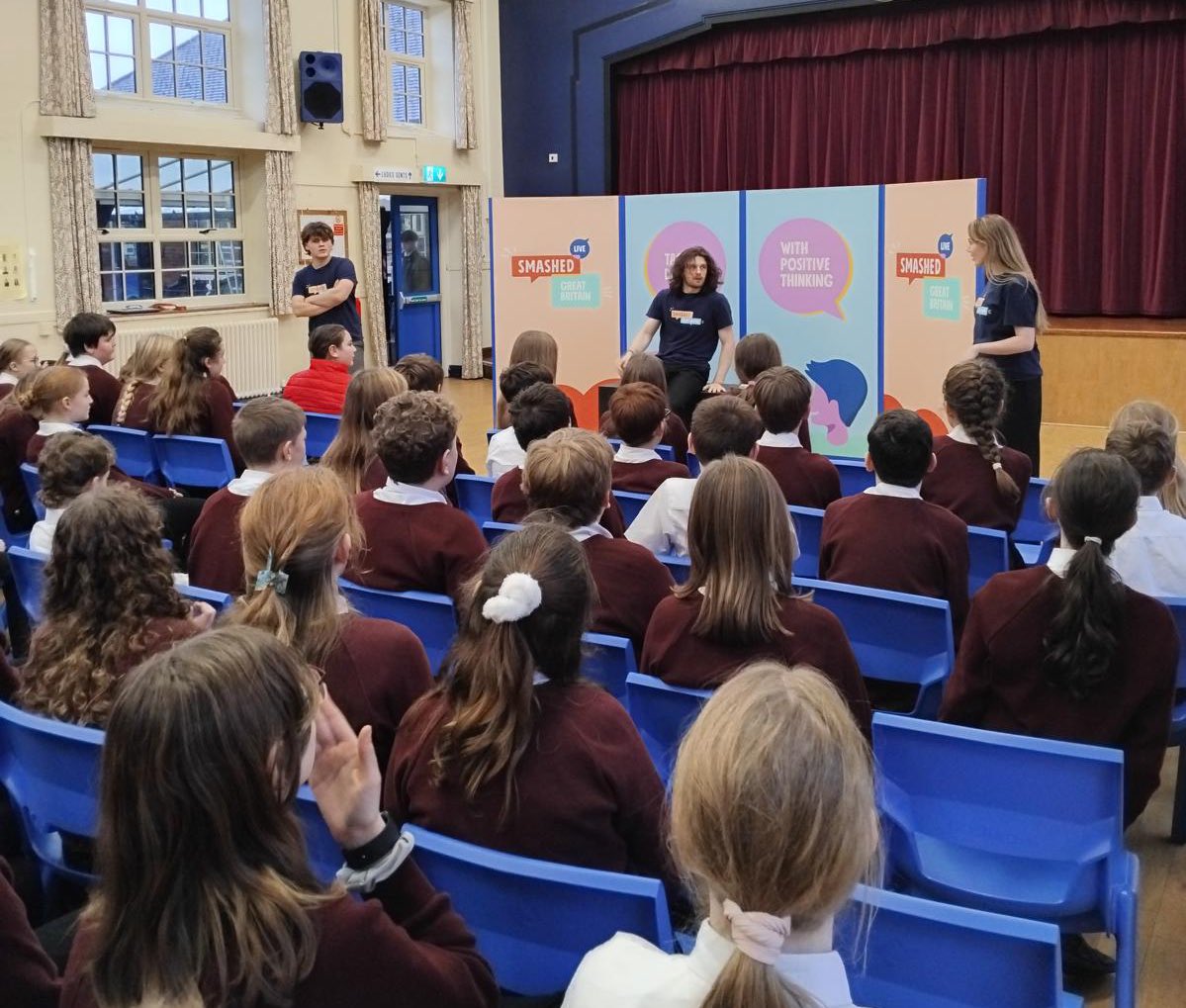 smashedproject's tweet photo. Great #SmashedLive session at Litcham School today!
Year 7 students took part in an engaging and eye-opening performance and workshop on the dangers of underage drinking.
Huge thanks to the students for their enthusiasm and thoughtful participation—you all did an amazing job! https://t.co/YLwGQ6XWBJ