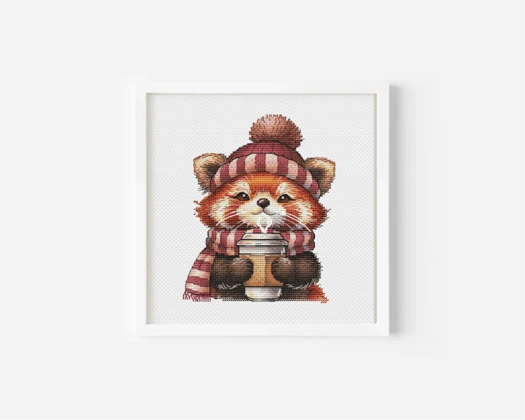 ShopTheMOAT's tweet photo. I just received Red Panda Bear With Coffee Cross Stitch Pattern, Red Panda Bear Hand Embroidery, Cozy and Cute Instant Download PDF Digital File, Animal Art - Etsy from Anonymous via Throne. Thank you so much! https://t.co/MXfL9uCbMr #Wishlist #Throne https://t.co/Kg9LPBQJe3