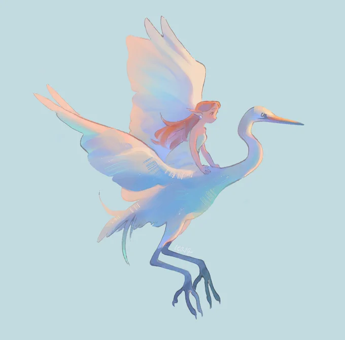 in flight 