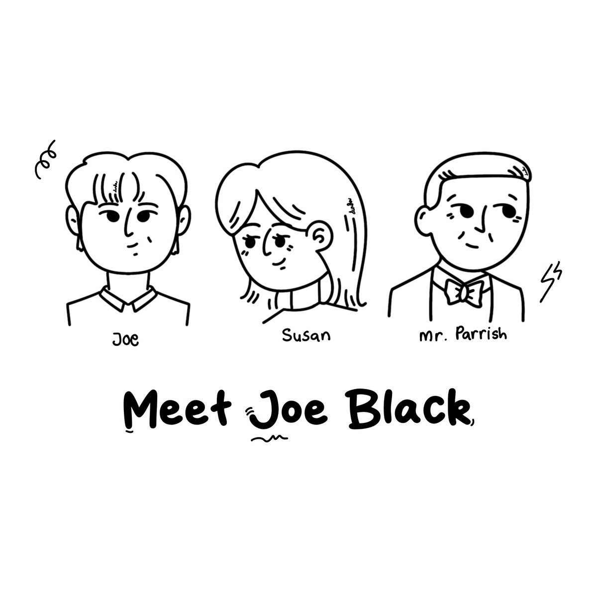 26dindaa's tweet photo. Meet Joe Black characters illustrated by Dinda. 
⛳️Open for commission! 
#opencommission #illustration https://t.co/2gx3btyaV3