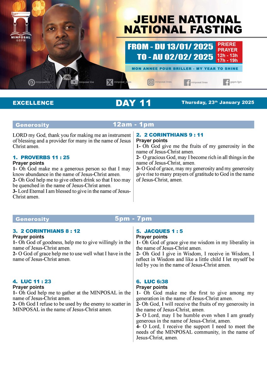 minposal_lines's tweet photo. JEUNE NATIONAL-21 JOURS - JOUR 11 / NATIONAL FASTING - 21 DAYS - DAY 11 #prières #prayers #santé #healthy #jeûneetpriere #fastingandprayer #enseignement #fondation #basiscs #ecole #school #vision #teaching #Evangile #gospel #evaluation #prophetic #service #culte #vie #life https://t.co/JJhrqJGCDw