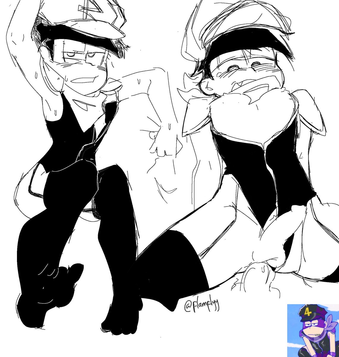 flamflyy's tweet photo. #おそ松さん #ichimatsu https://t.co/zA9JyCwBq3