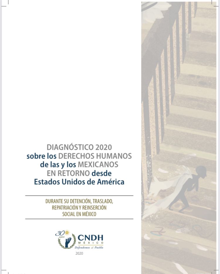 JavierQ_Tapia's tweet photo. A propósito de la crisis migratoria y el retorno forzado desde EUA 🇱🇷 a México 🇲🇽, es obligada la revisión para  autoridades mexicanas, este Diagnóstico 2020 de #DDHH elaborado bajo la dirección de la ahora presidenta de la @DDHPO Elizabeth Lara Rodriguez 🧵 https://t.co/ydVtRef1Sc