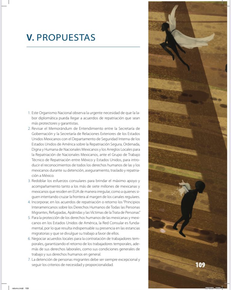 JavierQ_Tapia's tweet photo. A propósito de la crisis migratoria y el retorno forzado desde EUA 🇱🇷 a México 🇲🇽, es obligada la revisión para  autoridades mexicanas, este Diagnóstico 2020 de #DDHH elaborado bajo la dirección de la ahora presidenta de la @DDHPO Elizabeth Lara Rodriguez 🧵 https://t.co/ydVtRef1Sc
