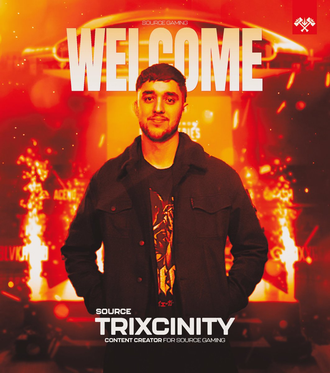 SourceGamingTV's tweet image. 🔥 Welcome to Source 🔥

Announcing our newest content creator and another member of the Champs media team @Trixcinity1 ⚒️

Keep an eye out for Trix at ALGS, he'll be doing team and community media with @Phantisy_  and @imKMOZ