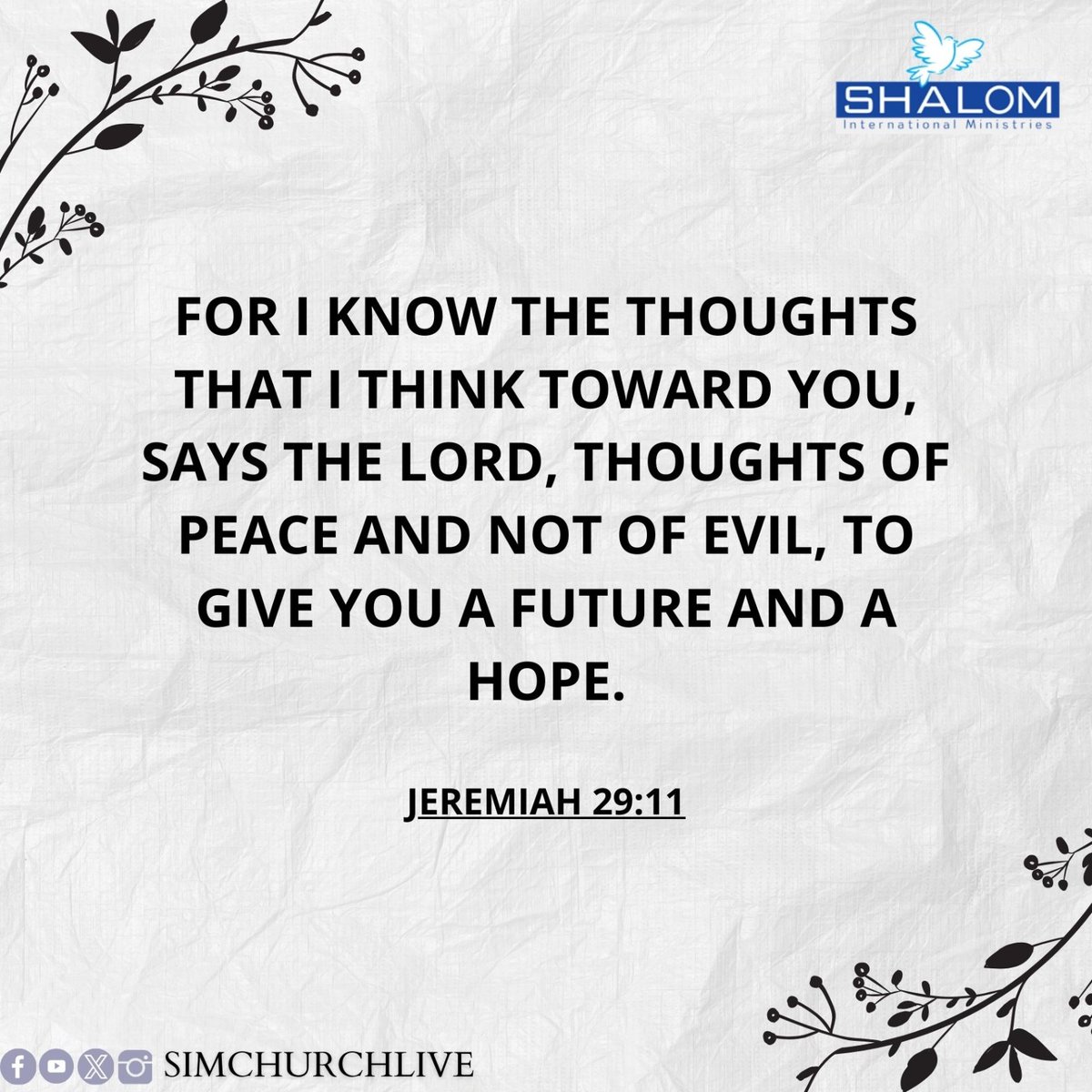 SIMChurchLive's tweet photo. Today #Verse https://t.co/GGb8LChHrz