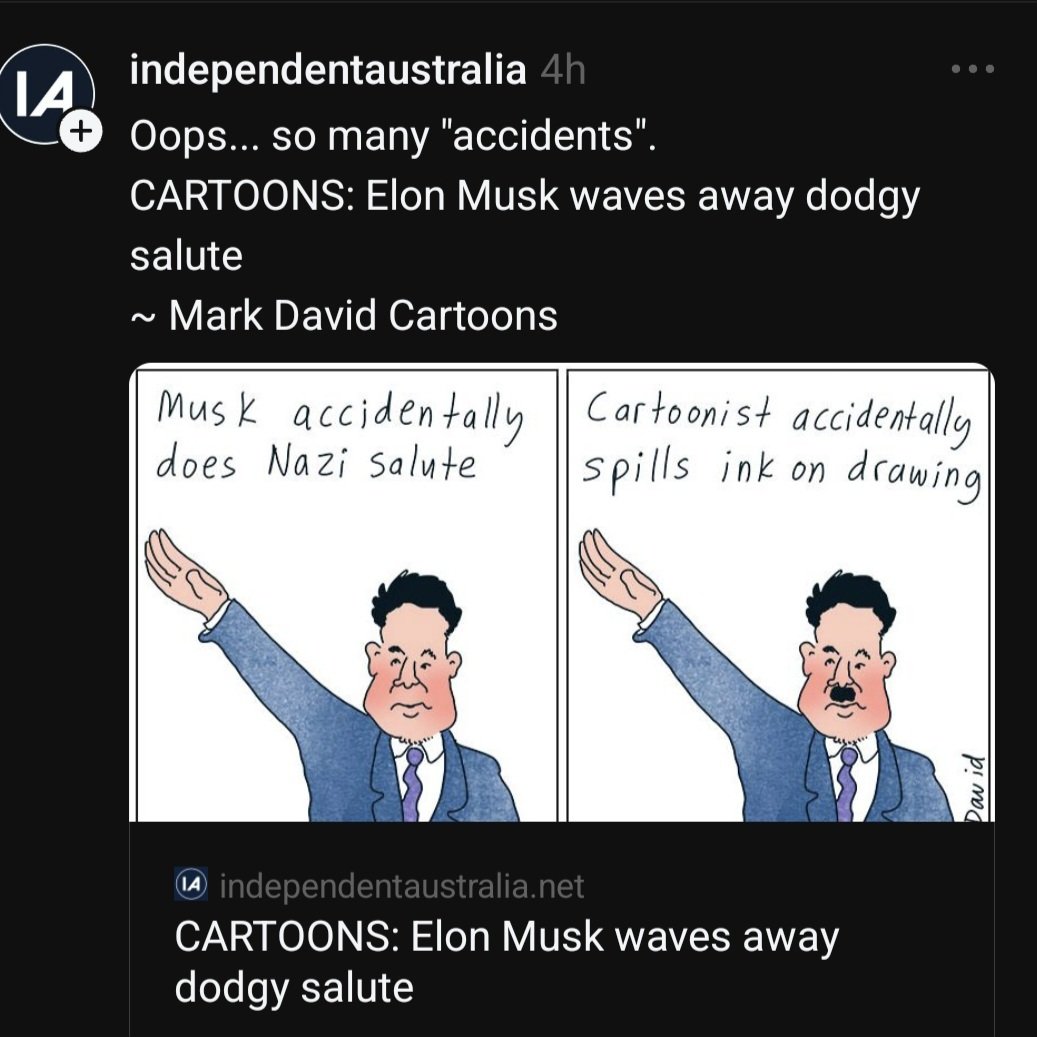 MaPar16's tweet photo. @elonmusk #elonhitler https://t.co/DXz8J5wW08