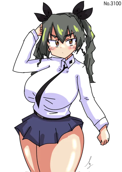 [くねっアンチョビ]#1日1ドゥーチェ 