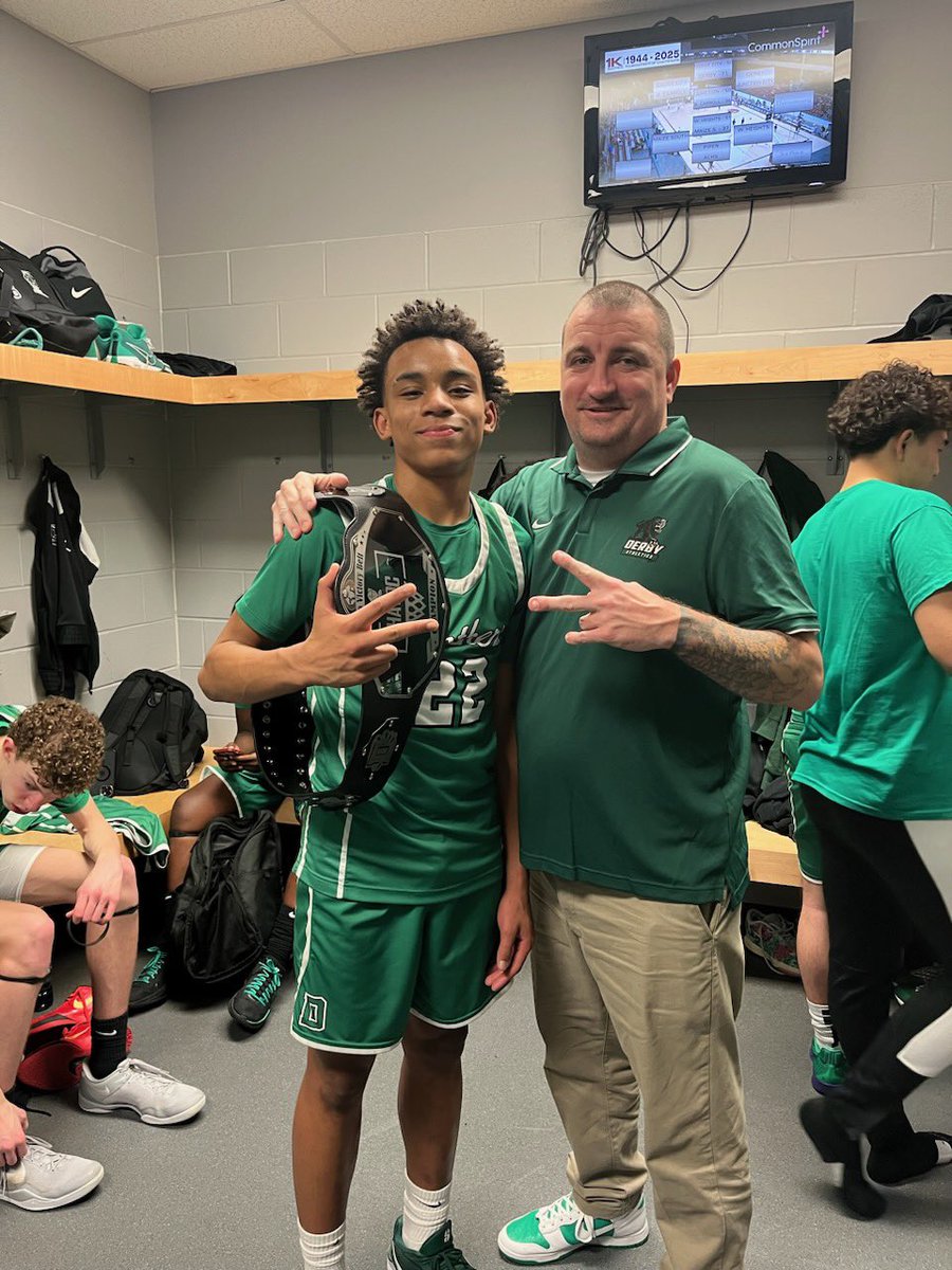 Excited to advance to the winner’s bracket with a good win over host Dodge City. Sets up a BIG BOY game tomorrow with unbeaten Junction City!

Congrats to Victory Belt winner, freshman Greg Stiger who led us in deflections! Future is bright for this young man.

#ForTheCulture