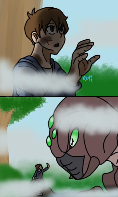 LionPatriot13's tweet photo. Sam Brody meets Mothra Lea (Old drawing back in 2019)
#myart #fanart #Godzilla #Mothra #MothraLea #SamBrody #kaiju #Monsterverse https://t.co/7GNWpk0XEa