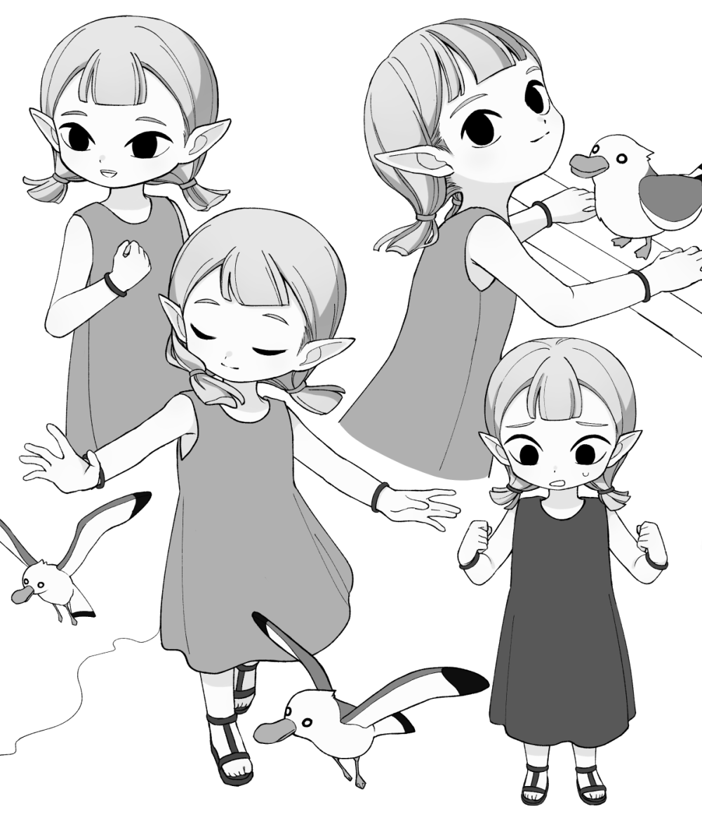 過去絵⑥
モノクロ・線画