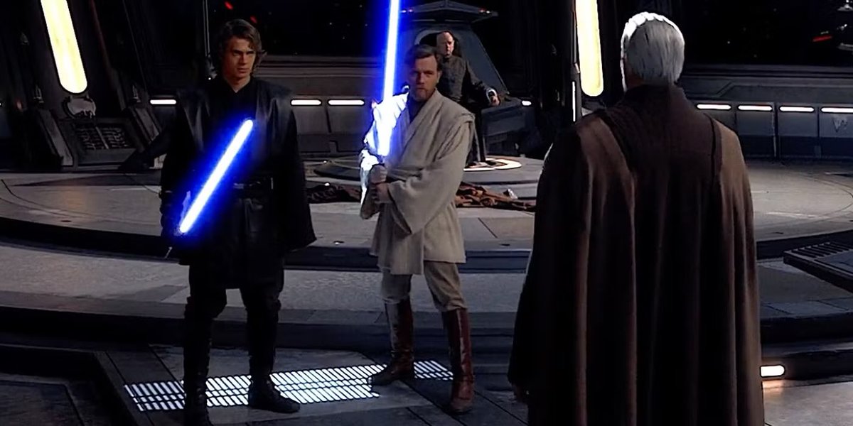 SirSnipeyy's tweet photo. You know what the Sequel Trilogy needed? Rey losing a fight. It became hard to feel scared for her when she never lost a duel, unlike Obi-Wan, Anakin, and Luke. https://t.co/KjdYRigCCR