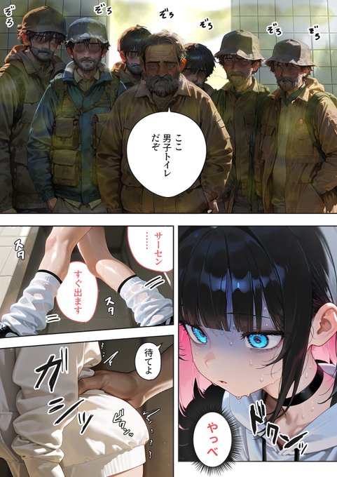 女子が男子トイレに侵入する話(3/6)