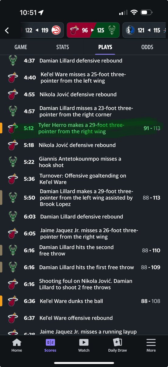 Capper_Kale's tweet photo. Umm yea @nbastats this is 1000% a Jovic assist. Clear pass to Herro who makes an immediate 3 pointer. Please add the assist to #5 Nikola Jovic #StatCorrection 

This honestly isn’t even a debate if this should be an assist or not…. https://t.co/CrOcW3my8C