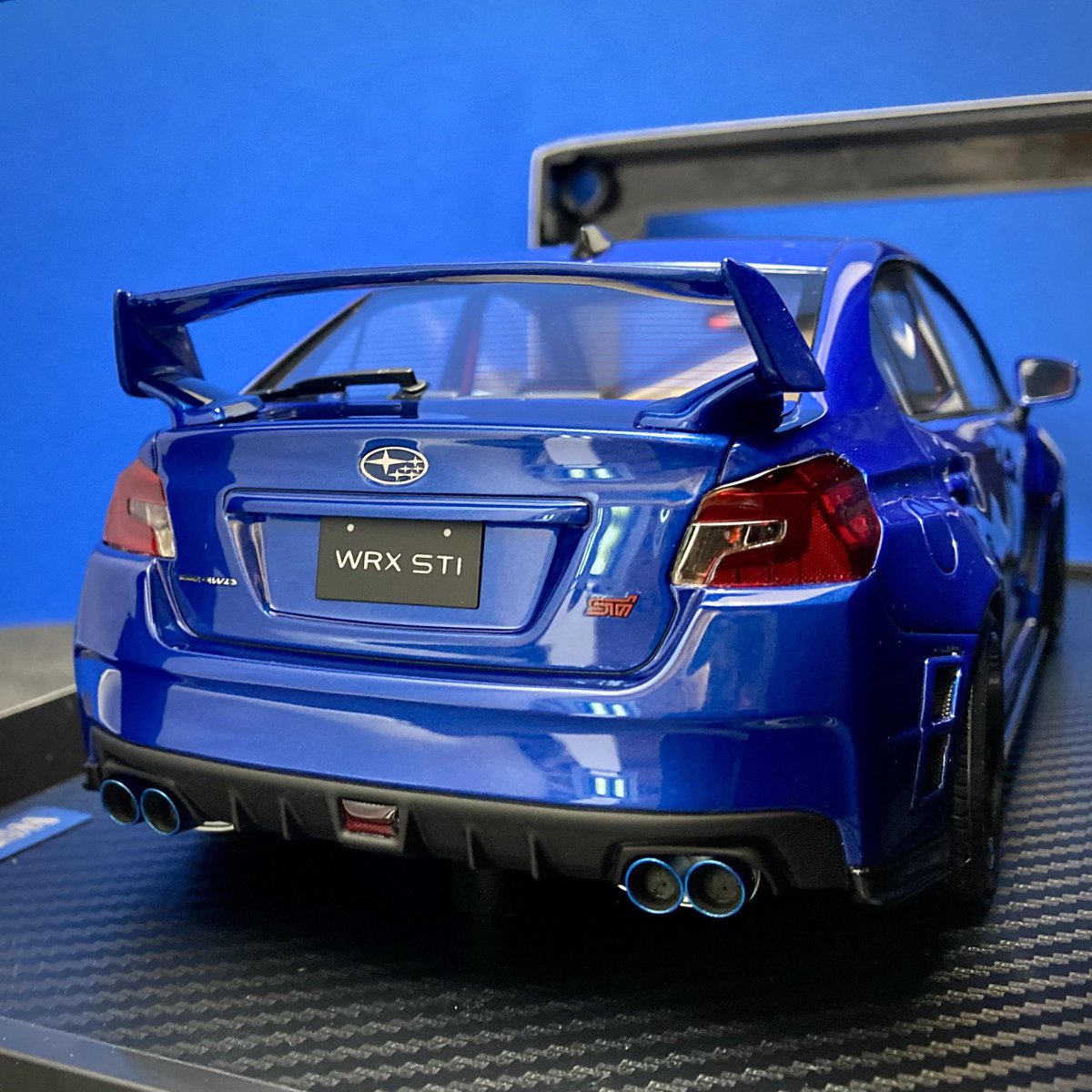 🔹新商品紹介 1/18スケール ignitionmodel スバル WRX STI (CBA-VAB