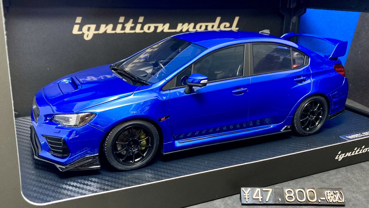 ignition model 1/18スケール スバル WRX STi(VAB) ignition model 1