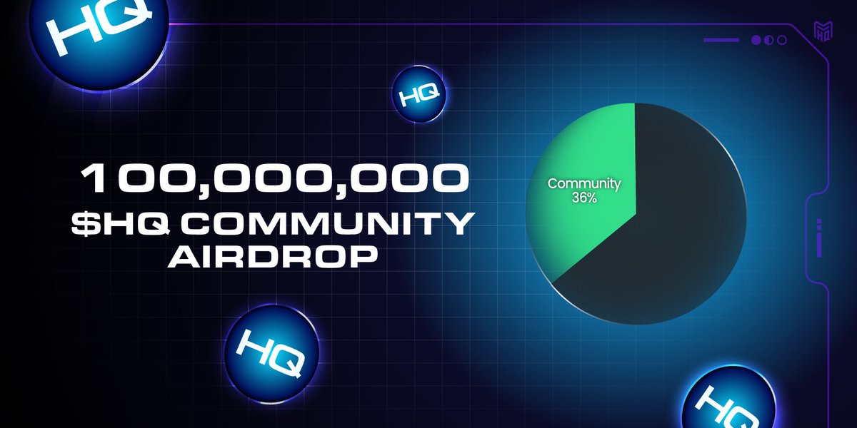 In celebration of our TGE, we’re thrilled to allocate 100,000,000 $HQ exclusively to you, our MVHQ members! 🎉

We couldn't have done it without you ❤️
