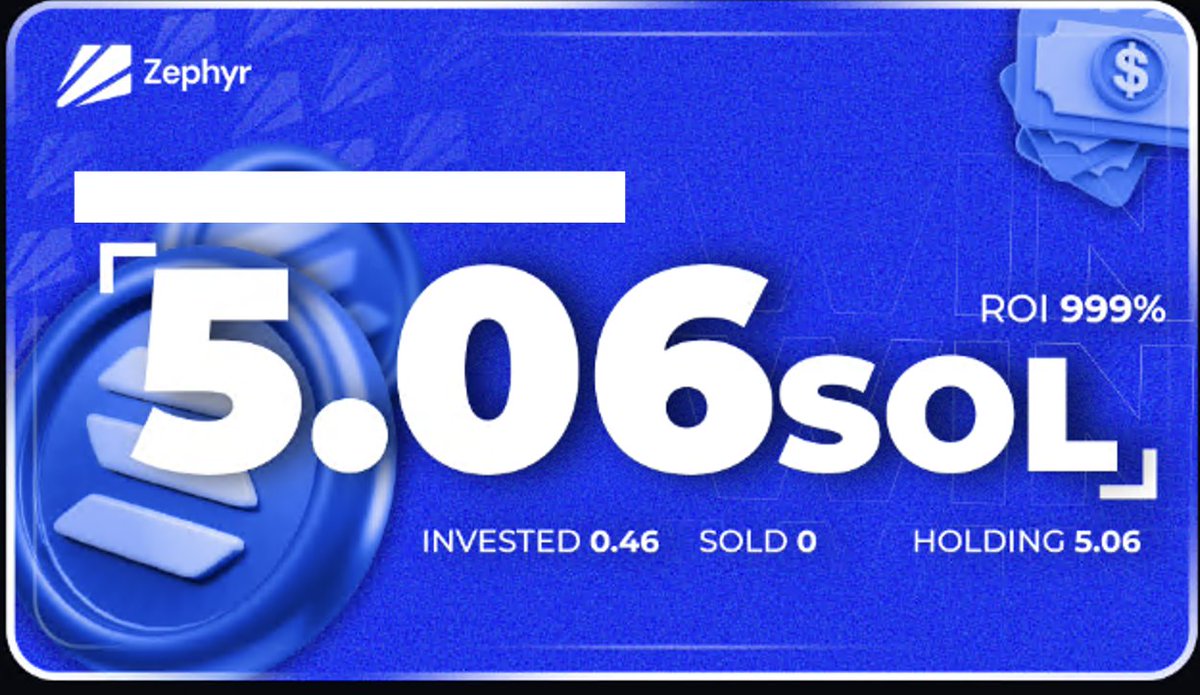 Success post from Zephyr Bot

Few wins this AM, I sold but doesn't refresh on Zephyr 🧐