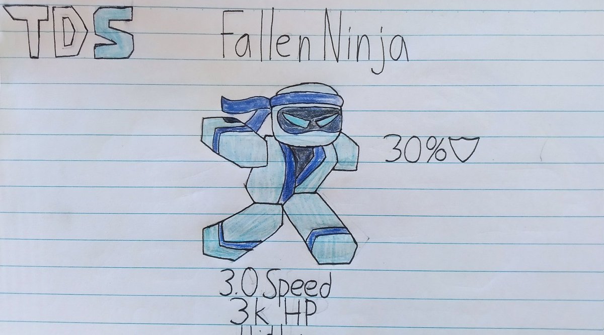 LongestVidEver's tweet photo. Fallen Ninja (You guys really like the Elite Fallen, Huh. Lol)
#tds #towerdefensesimulator #fallenarc https://t.co/0YqEk0BzYb