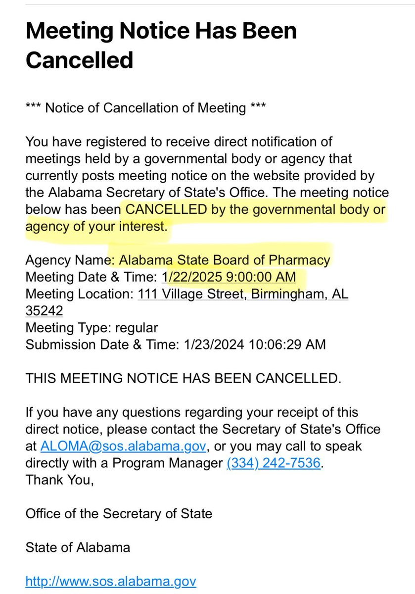 AlaPharmacists's tweet photo. The #Alabama #State #Board of #Pharmacy is a corrupt public regulatory board. #ALBOP https://t.co/azacfpwqlj
