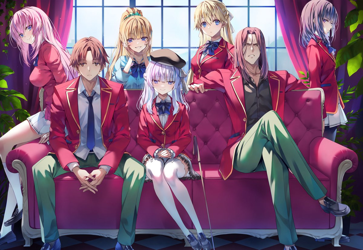 animecorner_ac's tweet photo. OFFICIAL: "Classroom of the Elite Year 3" begins on March 24, 2025! https://t.co/YwQcLfzkky