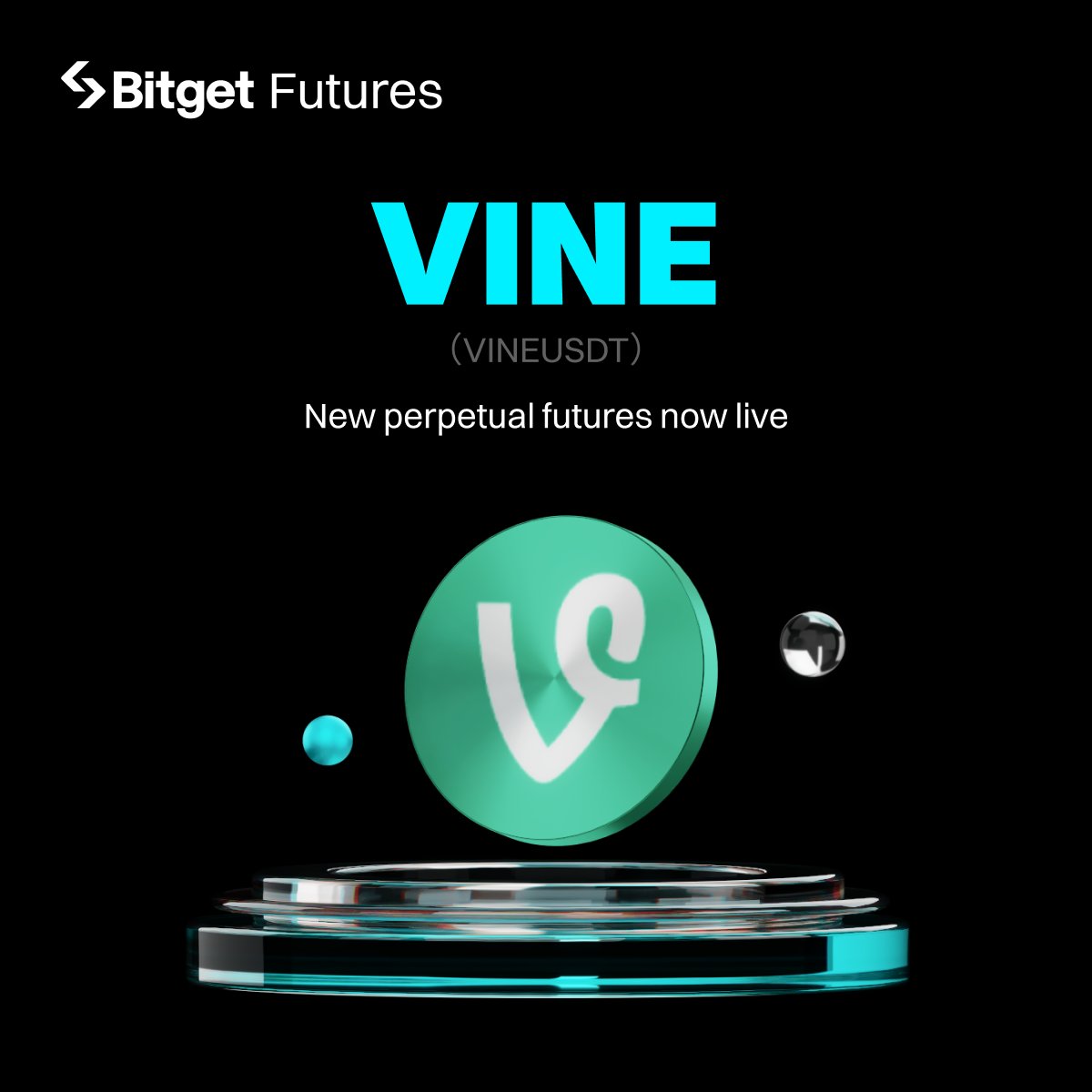 VINE @rus USDT-M Futures is now live on #Bitget, with up to 20x leverage  and trading bots support. 🚀 Start trading now: https://t.co/KWtFgKBWA3