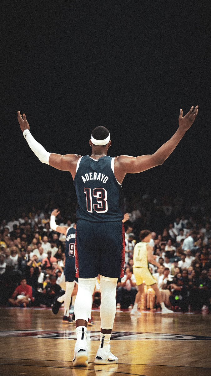 vibes_nate's tweet image. Not tweeting until Bam drops 20+