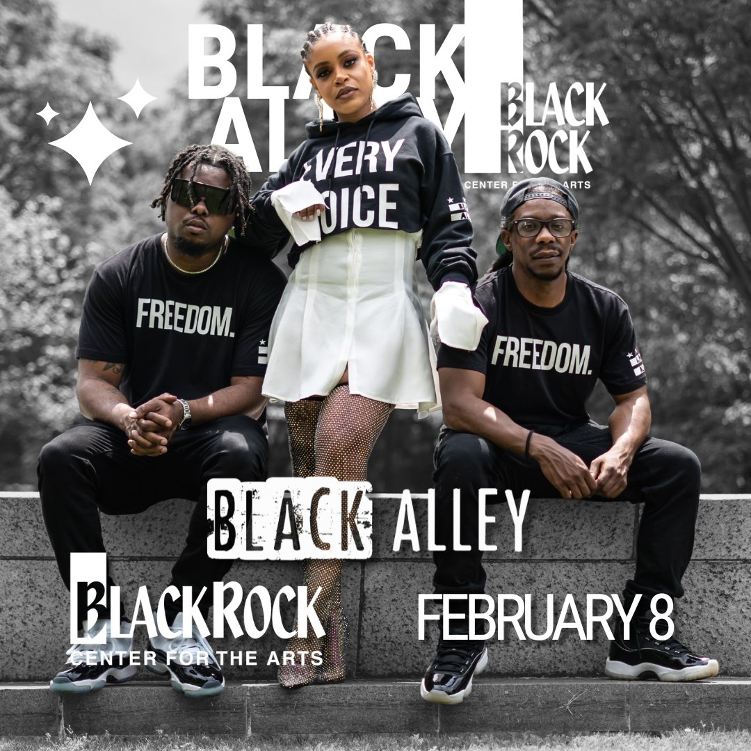 BlackRockCenter's tweet photo. Last chance for Buy One, Get One FREE tickets! Ends Sunday 11:59 PM: https://t.co/XisNkhqLWk

Trap meets rock. Go-go meets groove. The result? Hood Rock by BLACK ALLEY. Join us Saturday, February 8 to feel the rhythm that defies boundaries. Doors open at 8 PM. https://t.co/SF2PI8ymcF