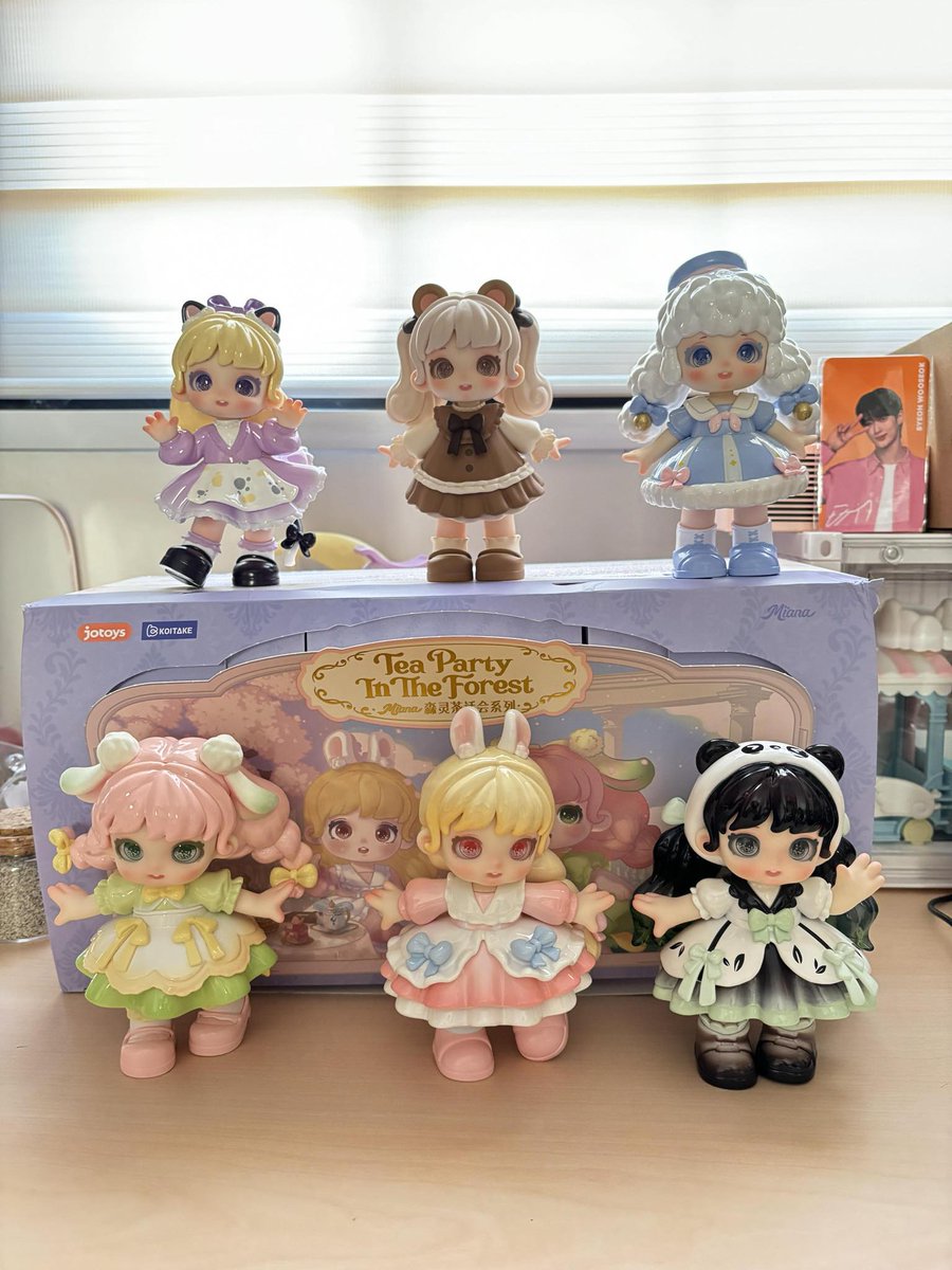patchii_sylv's tweet photo. WTS LFB 

• Miana - Tea Party in the Forest Blind Box Series 

-bought for 4850, will sell at 4500 nalang po (750 each)

RFS: wala na pong sparks and need funds na rin 🥹 https://t.co/3hpmxwgZC5