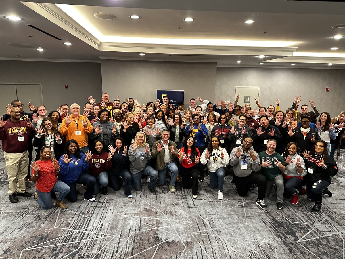 WeAreTheForum's tweet photo. Day 1 ✅  
Tomorrow our participants learn firsthand from Colorado Commissioner of Ed, Susana Córdova, as well as hear from expert facilitator Dr. Julia Rafal-Baer on groundbreaking research regarding women in education system leadership.   
#WeAreTheForum https://t.co/2kgkwLqf4X