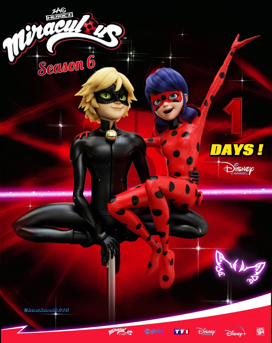 ShadowMoth33's tweet image. Miraculous Season 6 (1 day)
