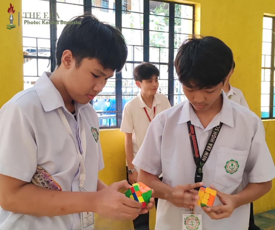 TheEraScribes's tweet photo. LOOK | Introducing, the Rubik's Cube Masters!

On January 22, 2025, the Mathematics Rubik's Cube Final Competition took place with different representatives of different grade levels at NEHS Covered Court.

#MathematicsMonth2025 https://t.co/kzYwaQmktQ