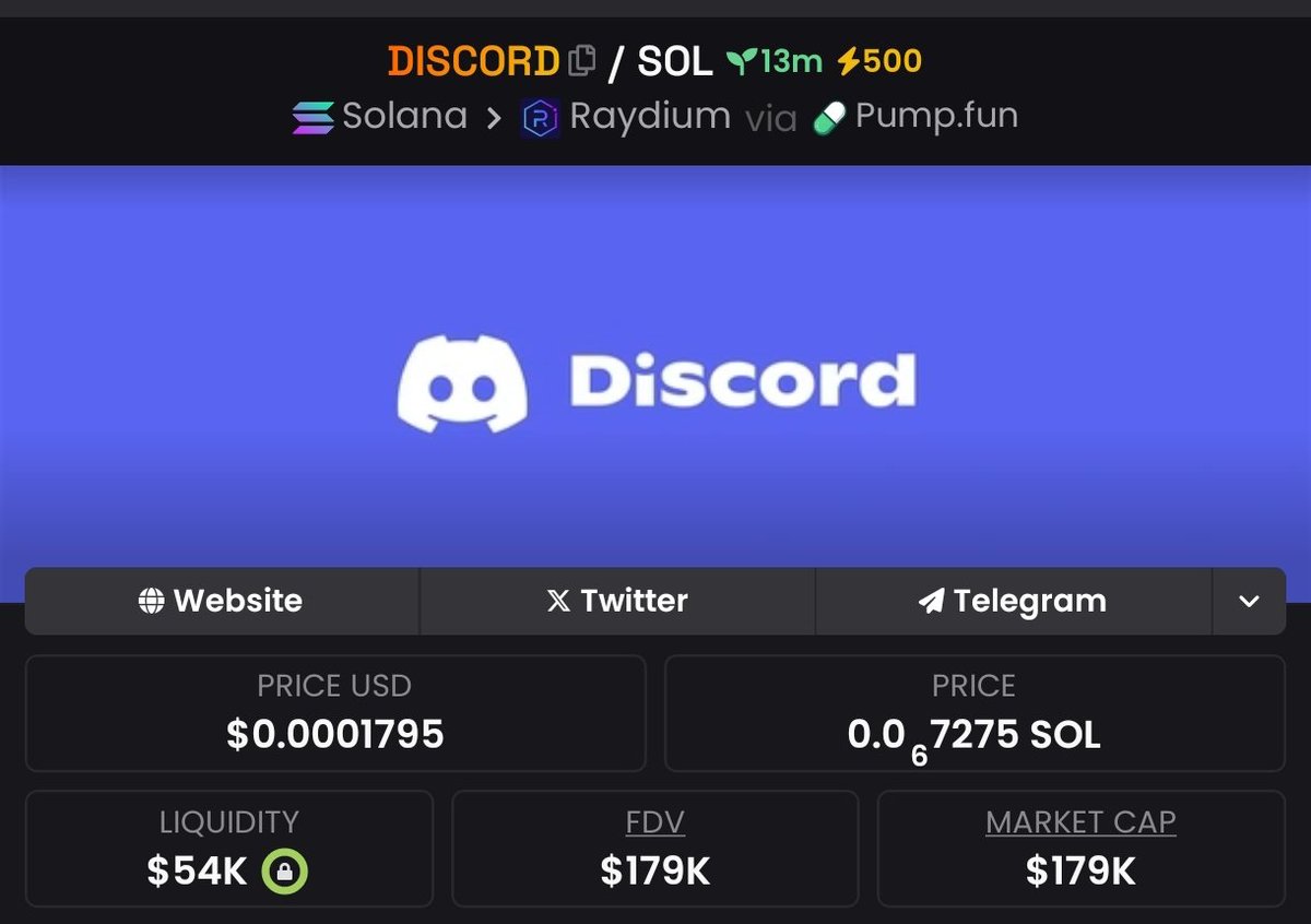 Sagepedro123's tweet photo. Yet another one.. #Discord is on a path to the moon!🚀 we’re seeing substantial profits in my private telegram group 🪙 
Say less and you keep printing 🤑 

#vine #stargate #trumps #heai #mohammad #stonks #ainti #hq #goat #myspace #sol #faiz #ElonMusk https://t.co/LOs2FJWCgZ