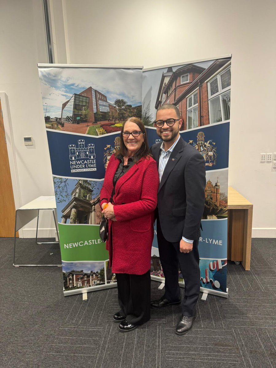 AJogee's tweet photo. Many congratulations to Councillor @sheelagh2 on her election to Newcastle-under-Lyme Borough Council tonight.
So proud and very grateful to all those who voted in Town today.
Bed time and then a busy day out and about in Newcastle-under-Lyme tomorrow. #LabHold #Labgain ๐ฌ๐ง๐น https://t.co/gSzkOYUt5p