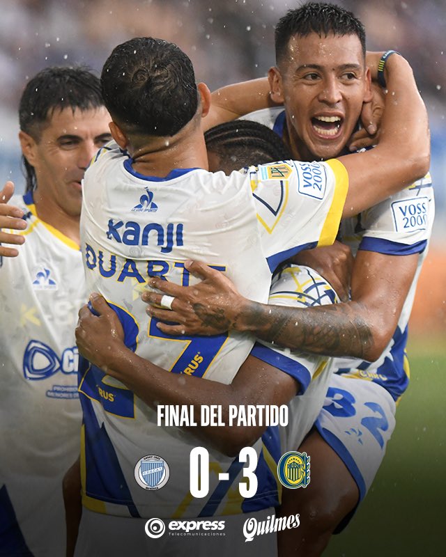 😎 ¡FINAL DEL PARTIDO! ¡GANOOOOOOOOOOO CENTRAAAAAAAAAAL! 💪🏻

⚽️ Copetti, Malcorra y Campaz 

¡VAMOS CENTRAL TODAVÍA! 💙💛👊🏻