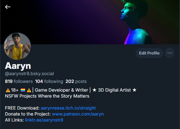 Aaryn_Str8's tweet photo. I'm officially moving and will no longer be posting on this account. If you're interested in following, you can find me over on bsky or any of the other links in my bio.

Open invitation to come join me there. I have Starter Packs and Custom feeds to help you transition https://t.co/FnUVd0ppxJ