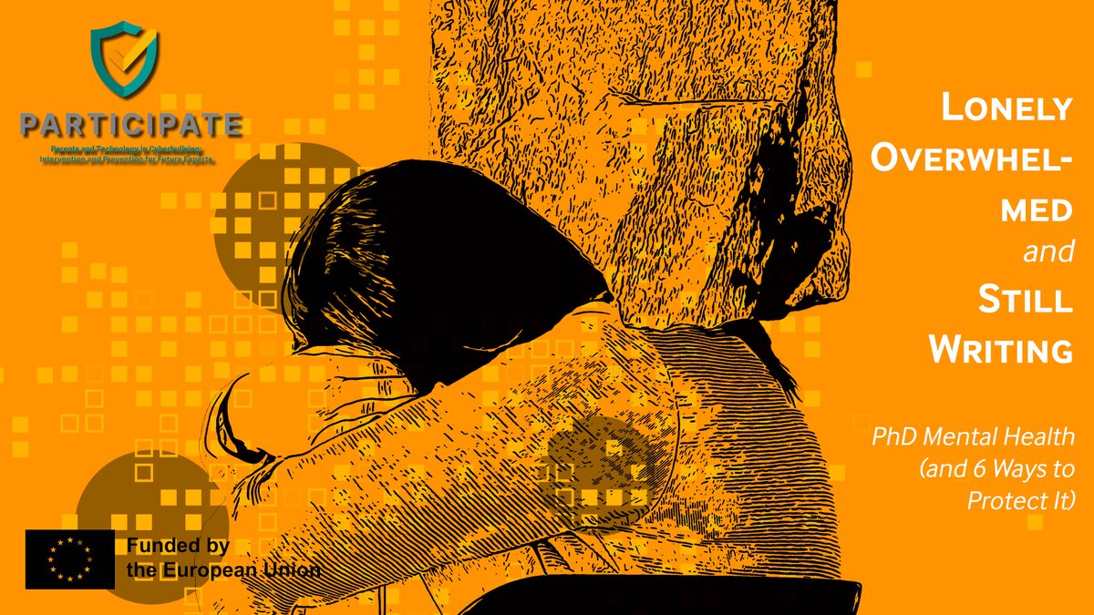 🌟 PhD mental health matters!

Feeling overwhelmed or isolated? Discover 6 practical ways to protect your well-being as a PhD student.

📖 Read now: msca-participate.eu/phd-mental-hea…

💙 Let’s support early career researchers!
#PhDMentalHealth #AcademicWellbeing #PARTICIPATEProject