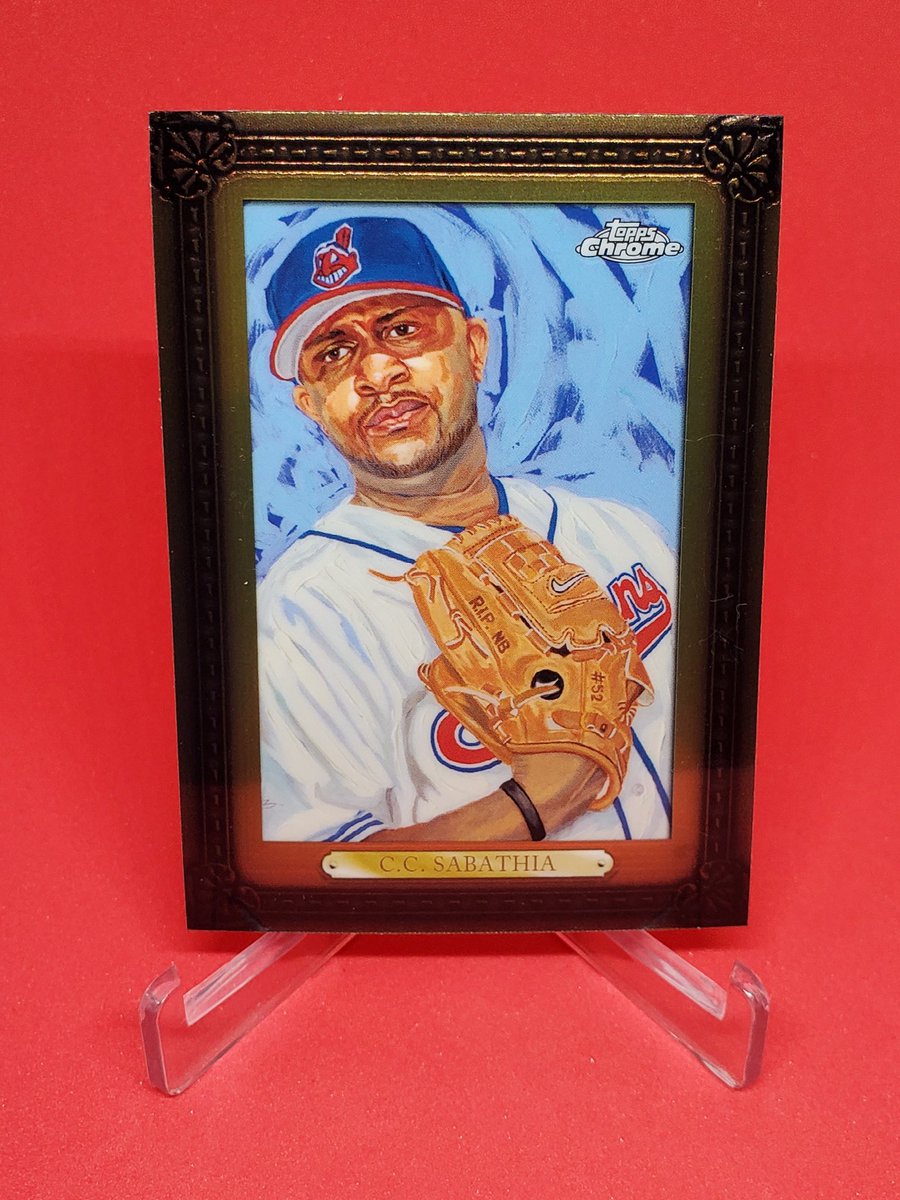 TribeFan1988's tweet photo. 2008 Topps Wal-Mart Dick Perez Chrome exclusive - CC Sabathia
Was always a big fan of this one because Dick Perez was the artist for my favorite insert set, Donruss Diamond Kings
#IndiansPC #TheHobby #HOFCC https://t.co/dopUZUfvif